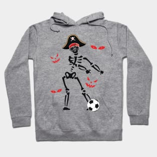 'Flossing Pirate Soccer Ball' Awesome Pirate Gift Hoodie